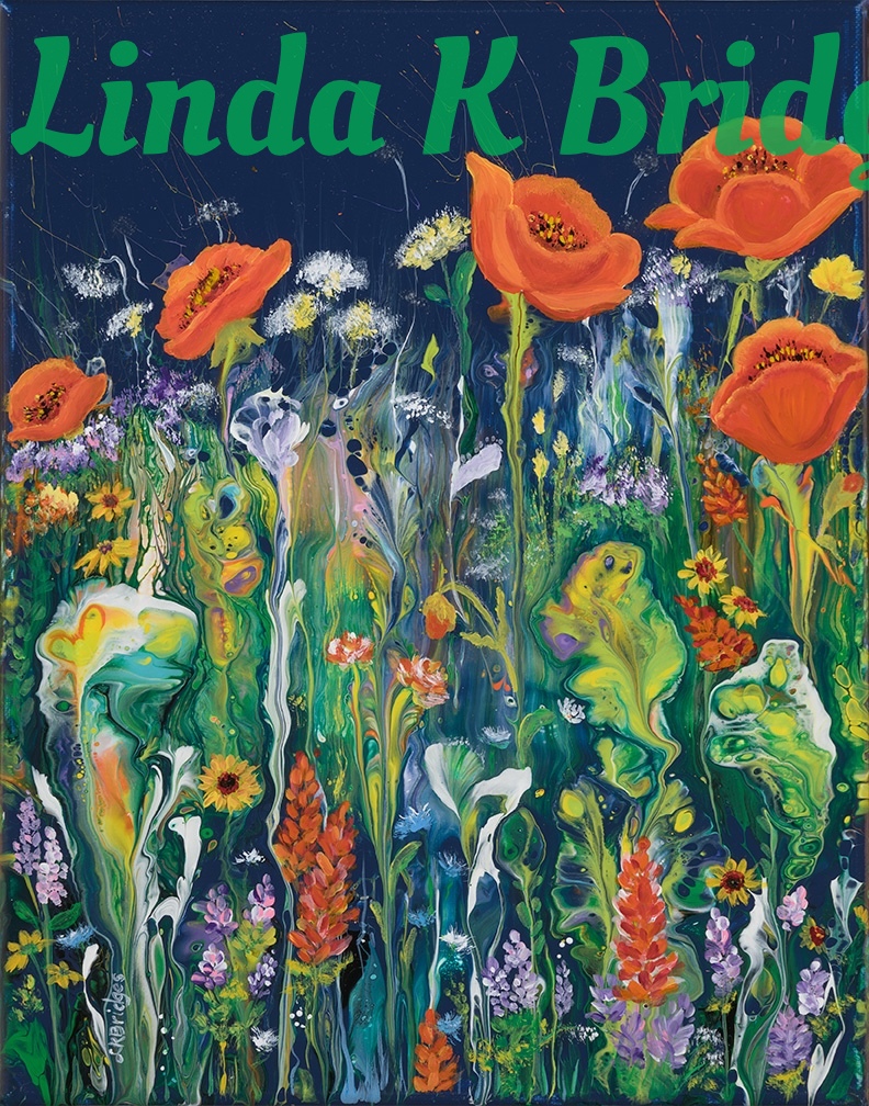 Wildflowers and Poppies Print